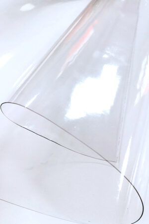 Protecție masă transparent, lățime 140 cm