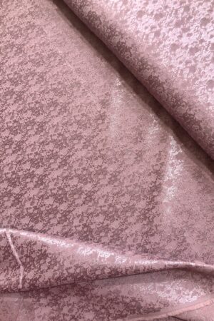 Material textil brocard, roz pudră