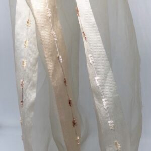 Material textil pentru perdea organza, Ajul