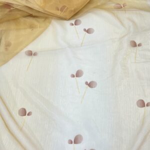Material textil pentru perdea organza, Mari