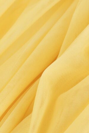Material textil tulle galben portocaliu