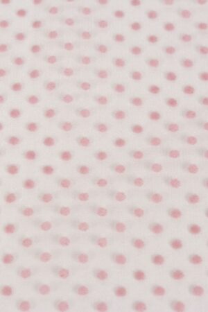 Material textil tulle cu buline medii, roz pudră