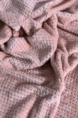 Pătură Polar baby fleece, roz pudra