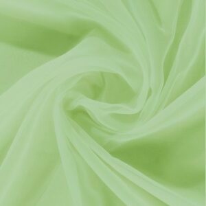 Material textil pentru perdea, voal Cary verde