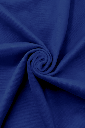 Material pentru draperie soft, Uni albastru