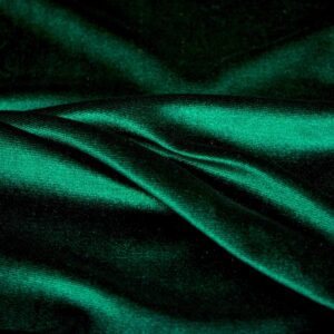 Material textil catifea elastică, verde