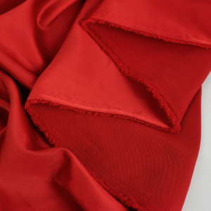 Material textil tafta elastică, roșu