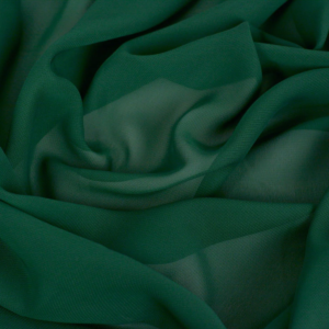 Material textil voal chifon, verde