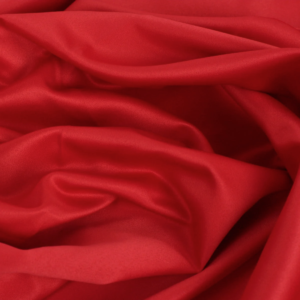 Material textil tafta Duchesse, roșu