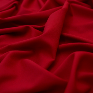 Material textil Triplu voal gros, roșu